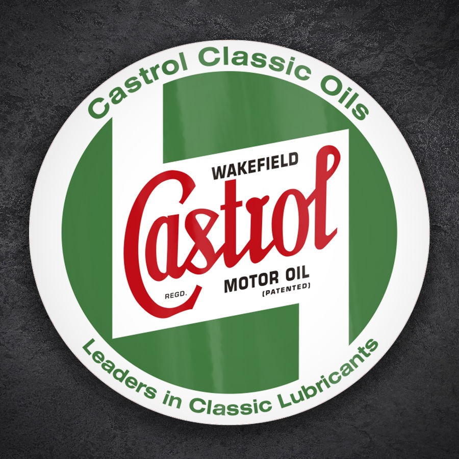 Aufkleber: Klassisches Castrol Logo