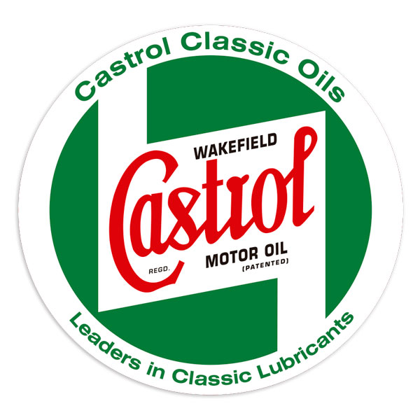 Aufkleber: Klassisches Castrol Logo