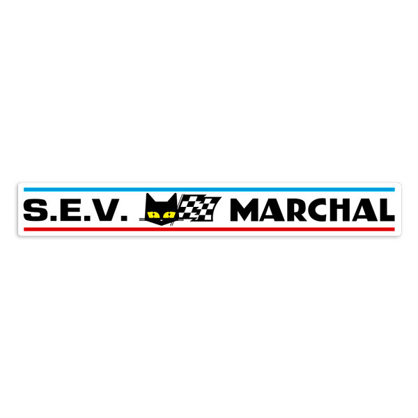 Aufkleber: S.E.V. Marchal Katze Logo
