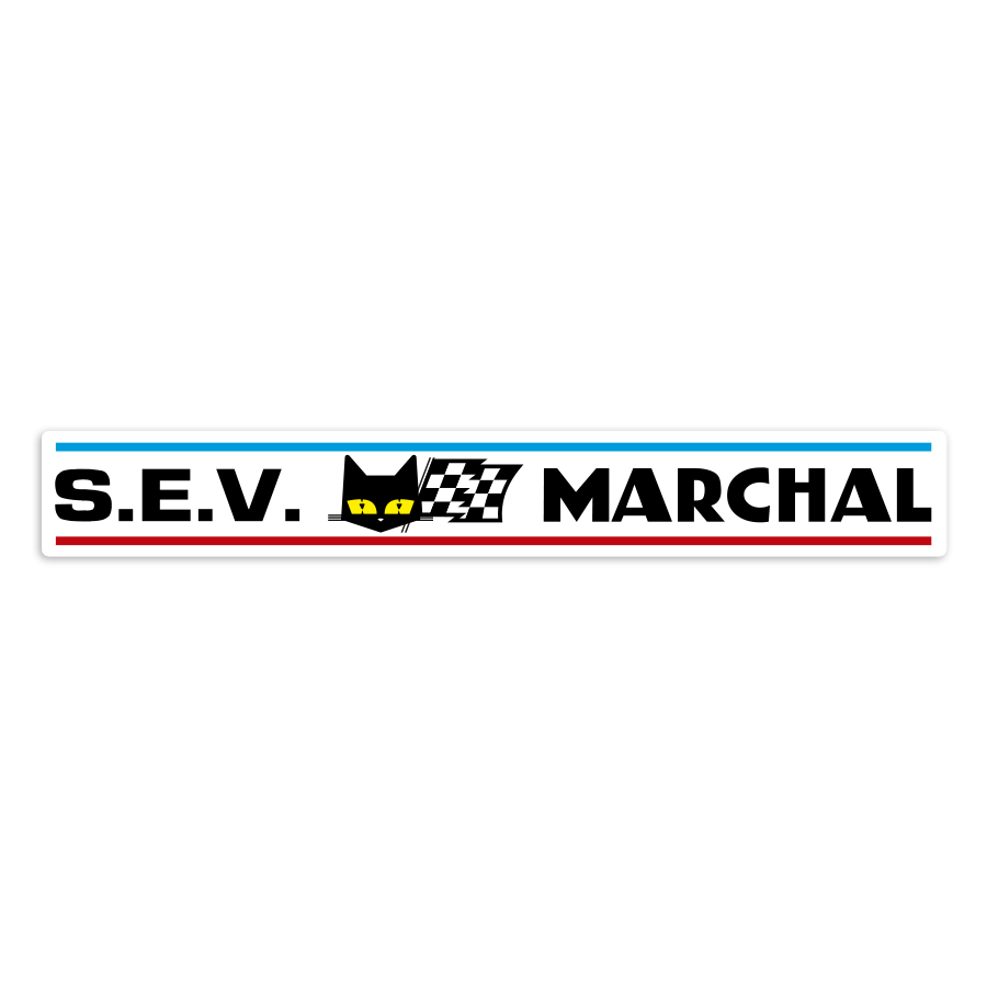 Aufkleber: S.E.V. Marchal Katze Logo