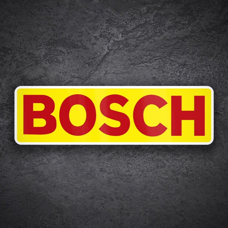 Aufkleber: Klassisches Bosch Logo