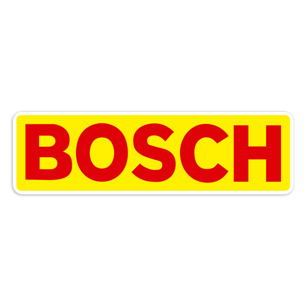 Aufkleber: Klassisches Bosch Logo