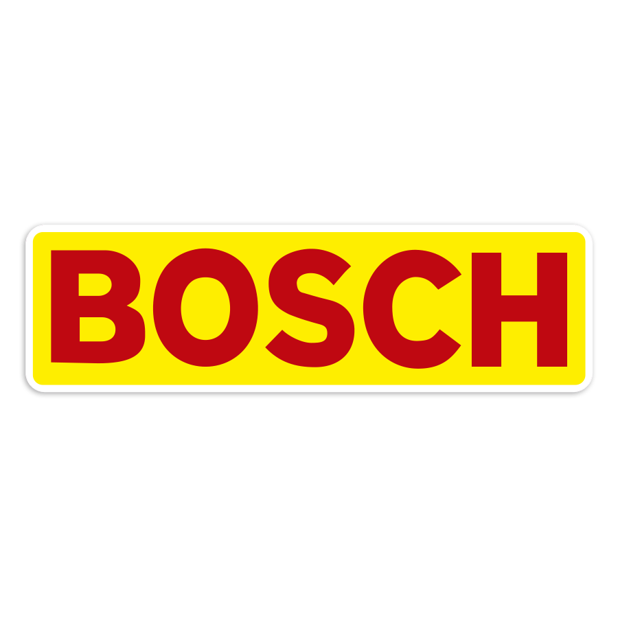 Aufkleber: Klassisches Bosch Logo