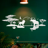 Wandtattoos: Savannah Skyline 16