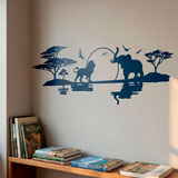 Wandtattoos: Savannah Skyline 3