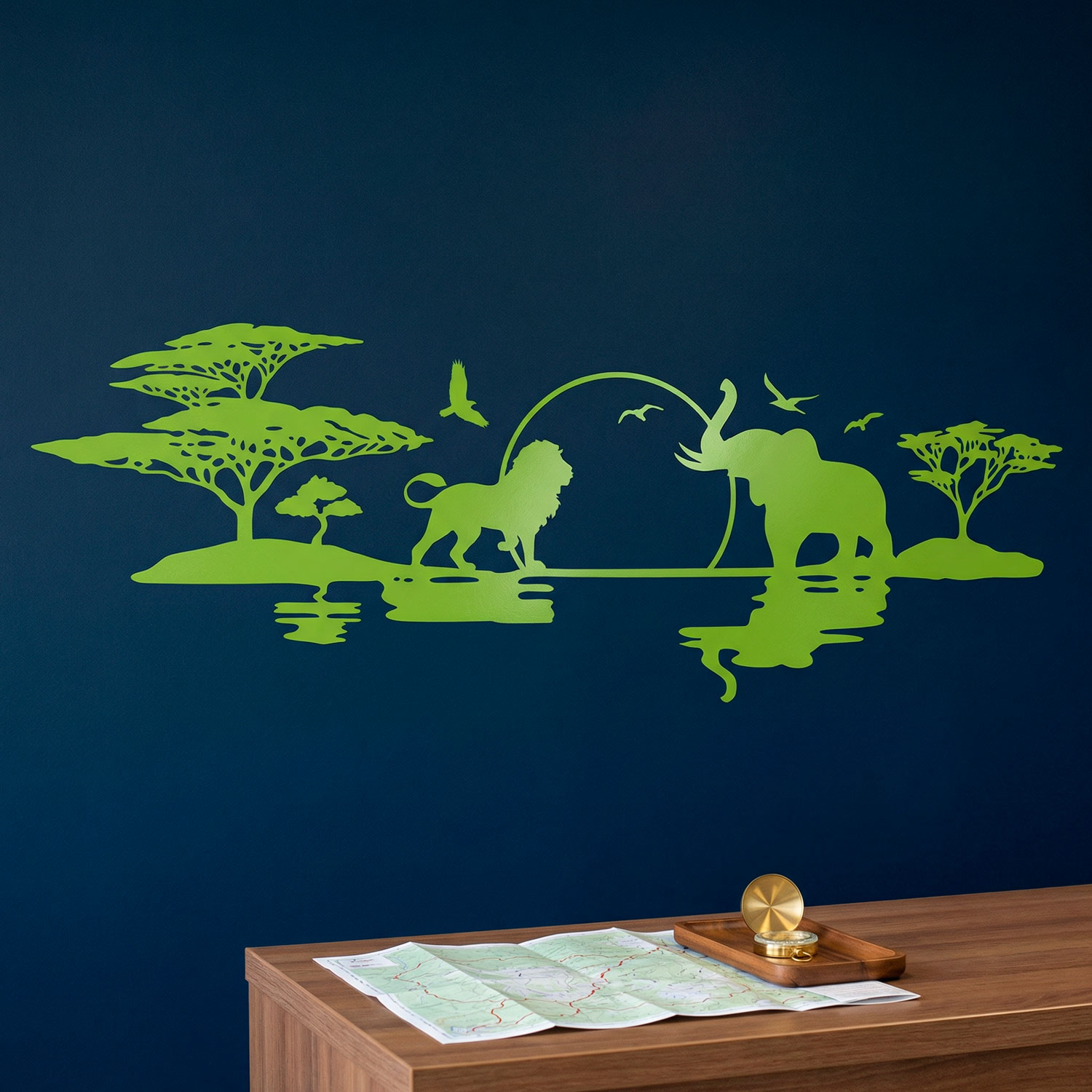 Wandtattoos: Savannah Skyline