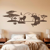 Wandtattoos: Savannah Skyline 9