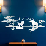 Wandtattoos: Savannah Skyline 10