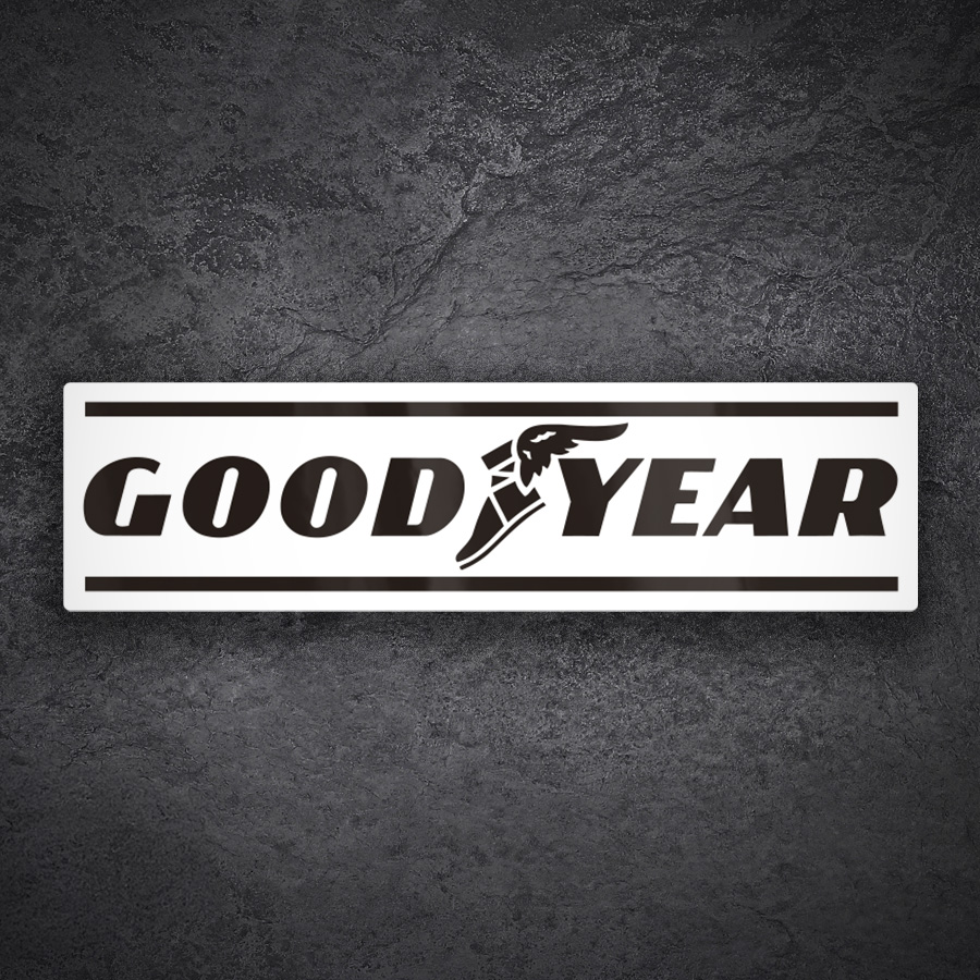 Aufkleber: Goodyear Logo