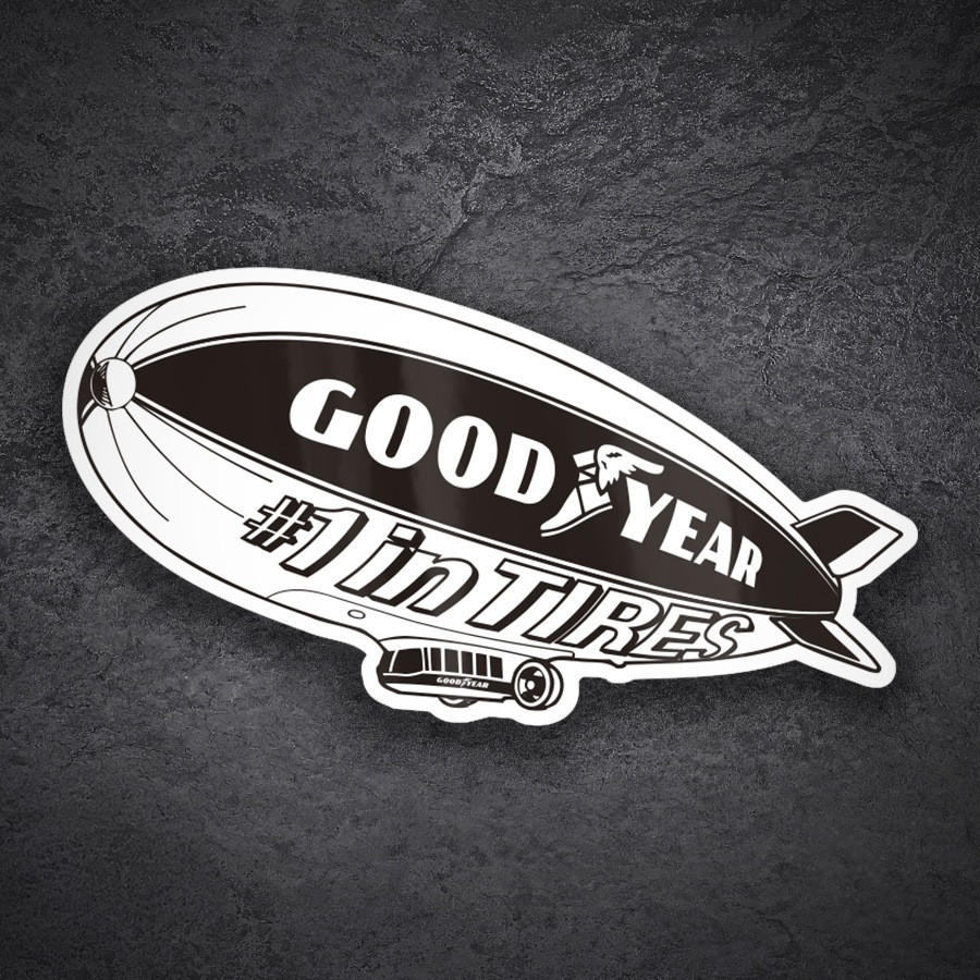 Aufkleber: Goodyear Zeppelin