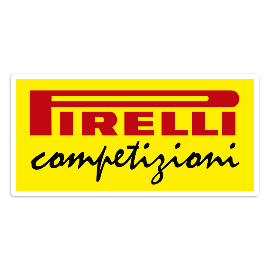 Aufkleber: Pirelli Competizioni Logo