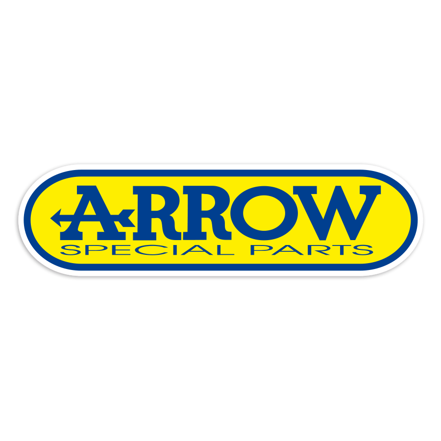 Aufkleber: Arrow Special Parts mit abgerundeten Ecken