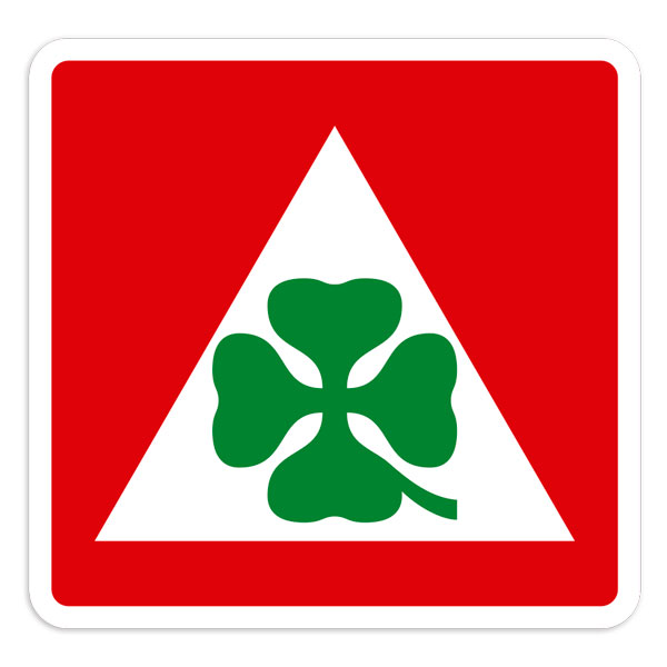 Aufkleber: Alfa Romeo Quadrifoglio Schild