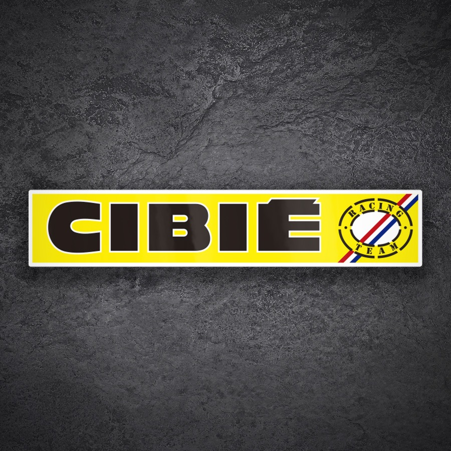 Aufkleber: Cibi&eacute; Racing Team Logo
