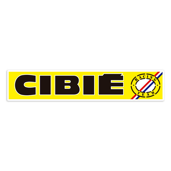 Aufkleber: Cibi&eacute; Racing Team Logo