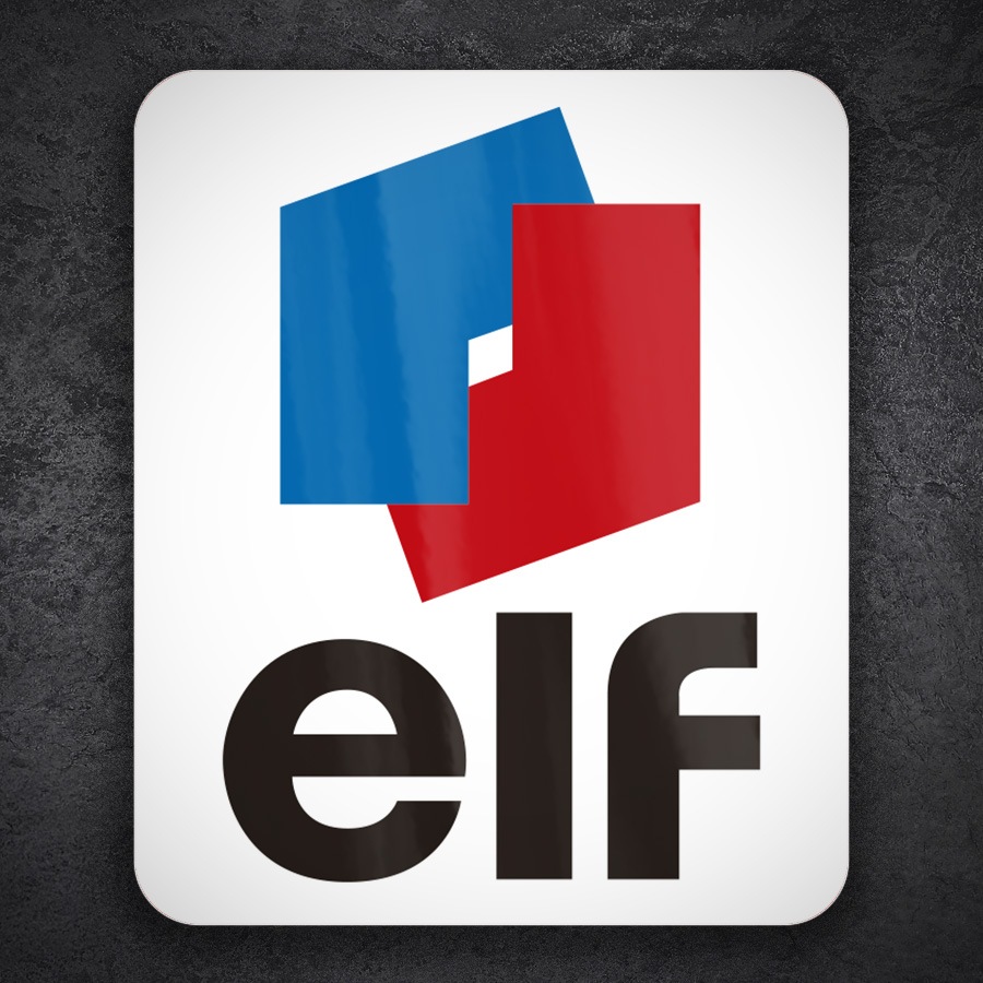 Aufkleber: Klassisches Elf Logo