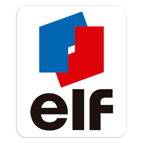 Aufkleber: Klassisches Elf Logo