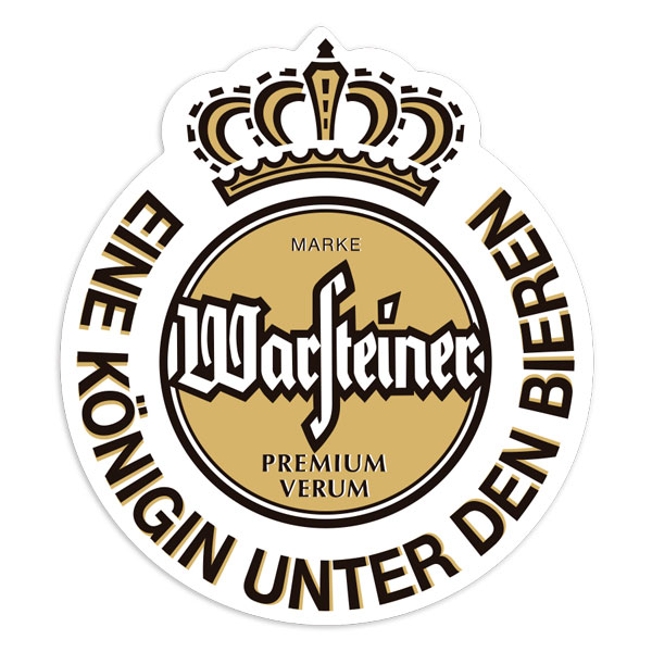Aufkleber: Warsteiner Premium Verum