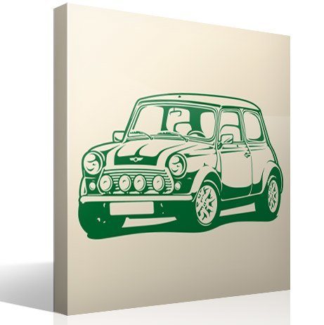 Wandtattoos: Mini Cooper