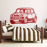 Wandtattoos: Mini Cooper 3