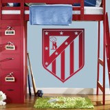 Wandtattoos: Atletico Madrid wappen 3