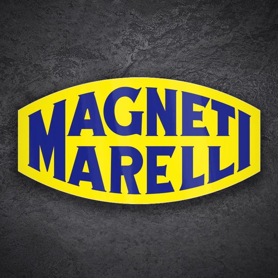 Aufkleber: Klassisches Magneti Marelli Logo