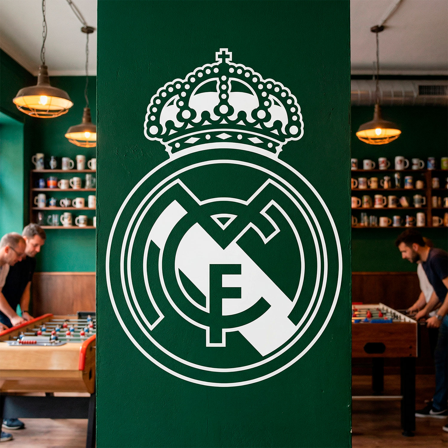 Wandtattoos: Real Madrid Wappen