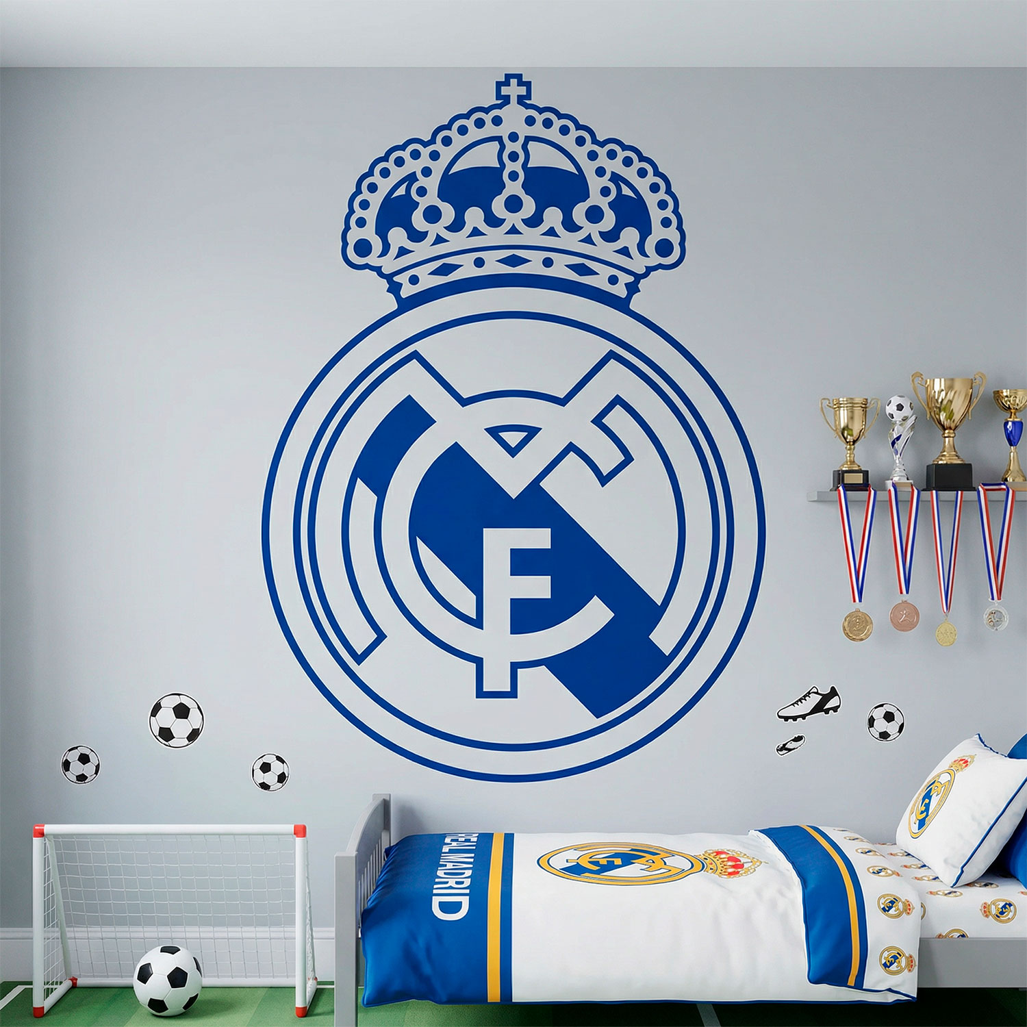 Wandtattoos: Real Madrid Wappen