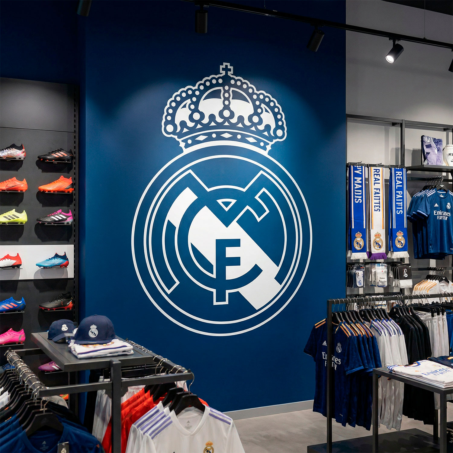 Wandtattoos: Real Madrid Wappen