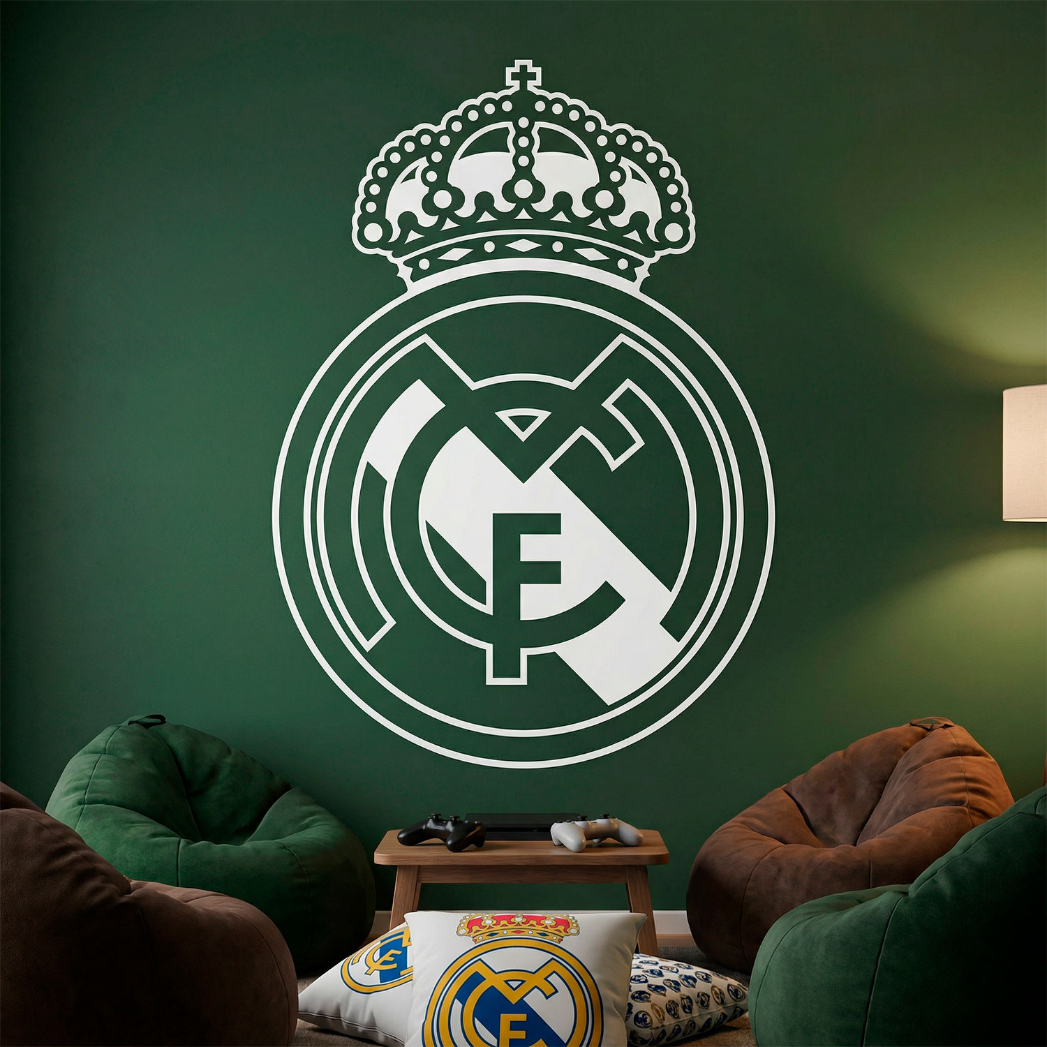 Wandtattoos: Real Madrid Wappen