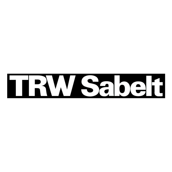 Aufkleber: TRW Sabelt Logo