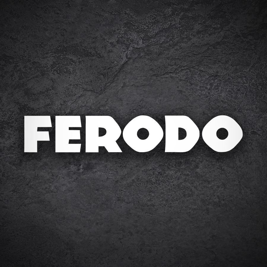 Aufkleber: Ferodo Bremsen Logo