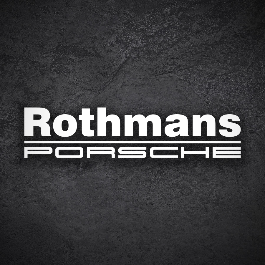 Aufkleber: Rothmans Porsche