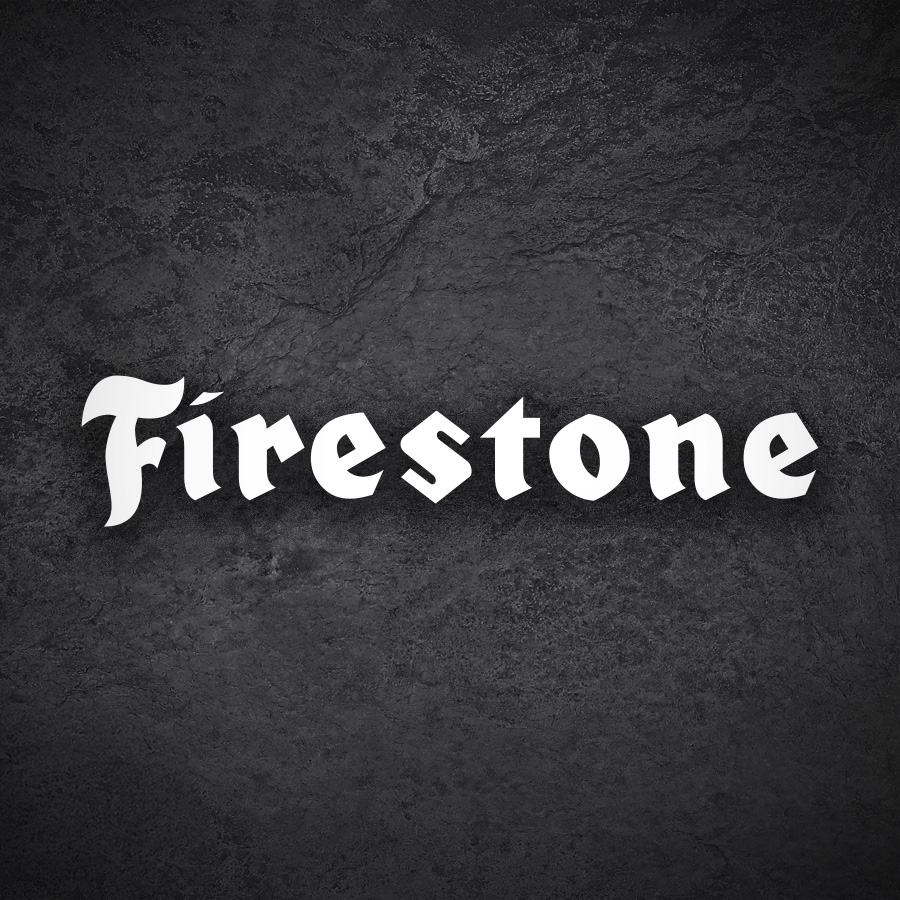 Aufkleber: Vintage Firestone Logo