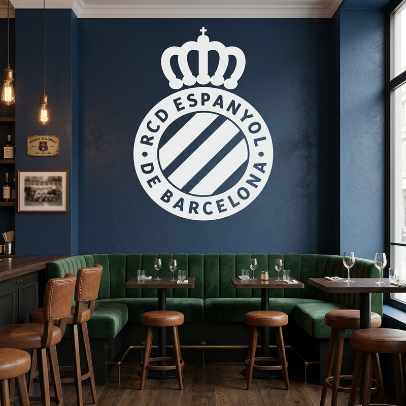 Wandtattoos: Espanyol de Barcelona wappen