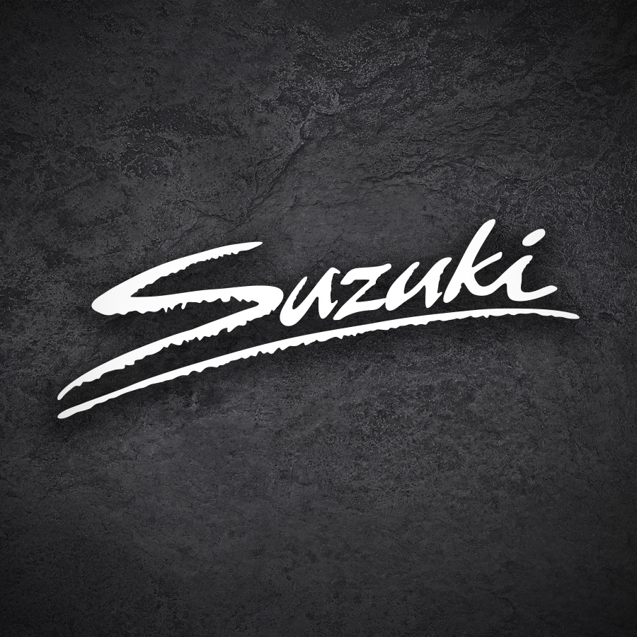 Aufkleber: Suzuki Schriftzug Logo