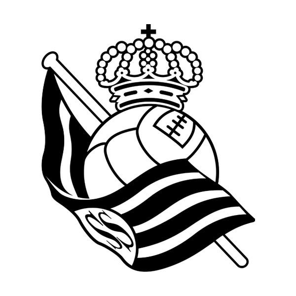 Wandtattoos: Real Sociedad Wappen