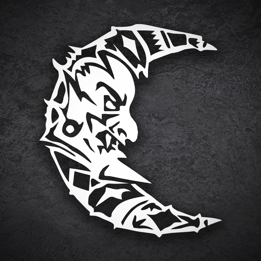 Aufkleber: Valentino Rossi The Doctor Mond