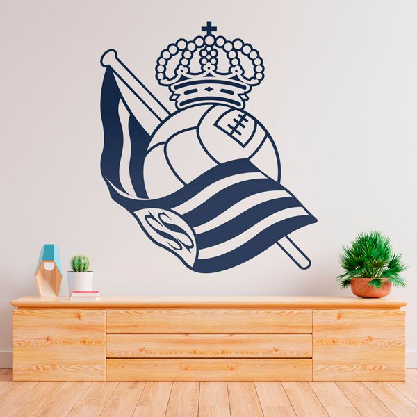 Wandtattoos: Real Sociedad Wappen