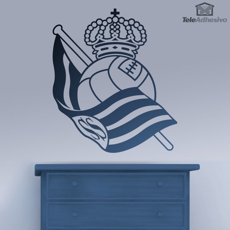 Wandtattoos: Real Sociedad Wappen