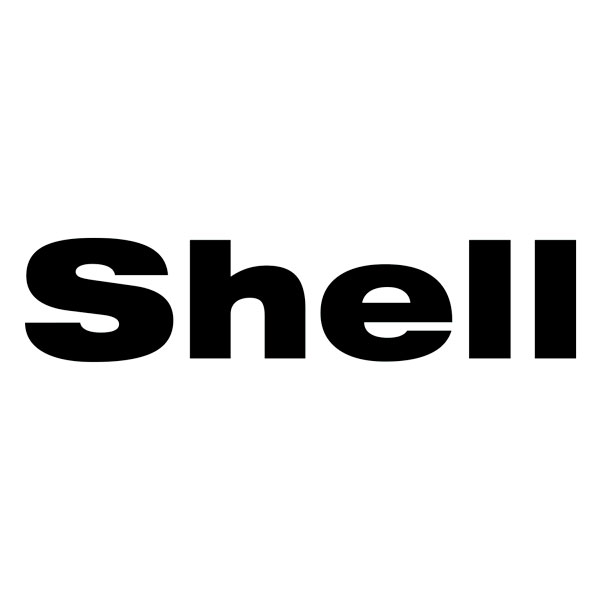 Aufkleber: Shell Schriftzug