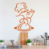 Wandtattoos: Chef-Küche Feinkost 3