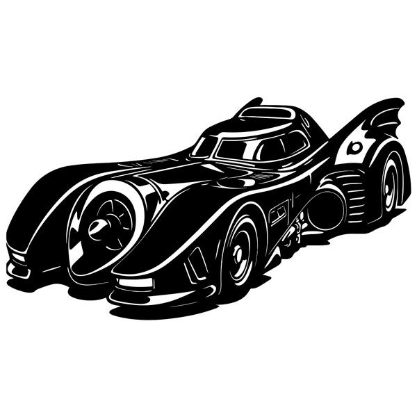 Wandtattoos: Batmobil
