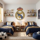 Wandtattoos: Real Madrid wappen Farbe 12