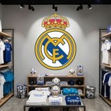 Wandtattoos: Real Madrid wappen Farbe 7