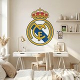 Wandtattoos: Real Madrid wappen Farbe 10
