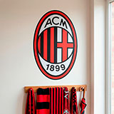 Wandtattoos: AC Milan Wappen 13