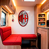 Wandtattoos: AC Milan Wappen 23