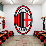 Wandtattoos: AC Milan Wappen 25
