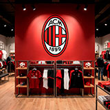 Wandtattoos: AC Milan Wappen 9